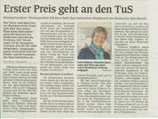 Erster Platz beim Sportabzeichen