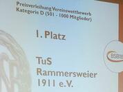 TuS erreicht 1. Platz im Sportabzeichenwettbewerb
